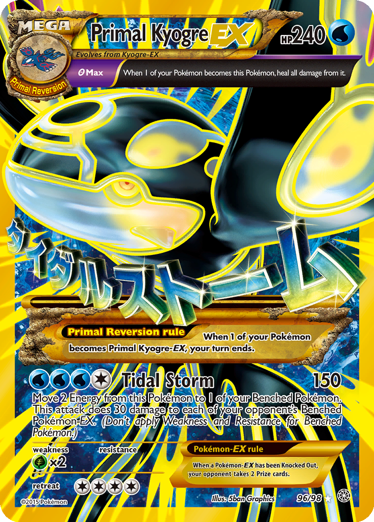 Primal Kyogre EX | Dex - for TCG Collectors
