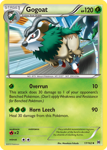 gogoat pokemon card value Gogoat (11/111) [Sun & Moon: Crimson Invasion]