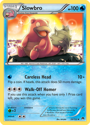 shiny slowbro pokemon card Galarian Slowbro V - 099/189 Ultra Rare main image 1