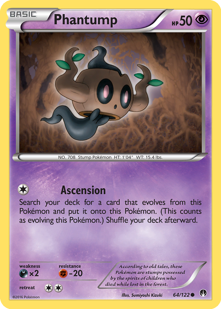 pokemon card phantump Phantump Cards | Dex